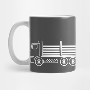 Skidder and truck Mug